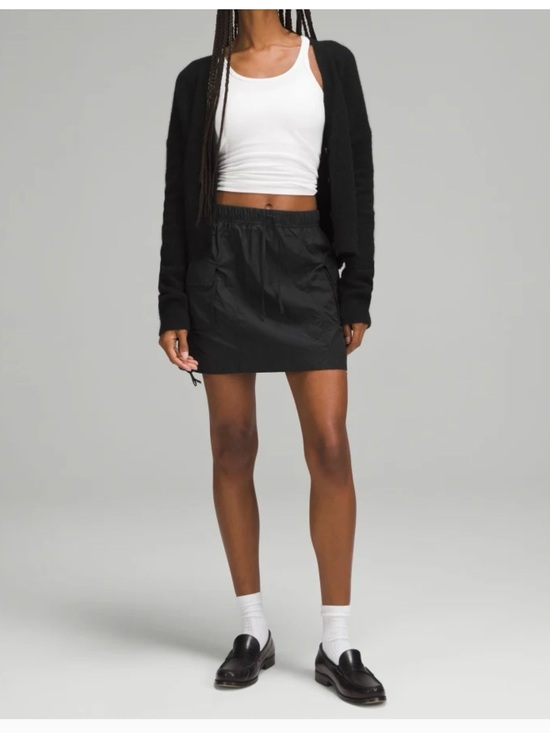 lululemon athletica Dresses & Skirts - Lululemon nylon cargo mini skirt